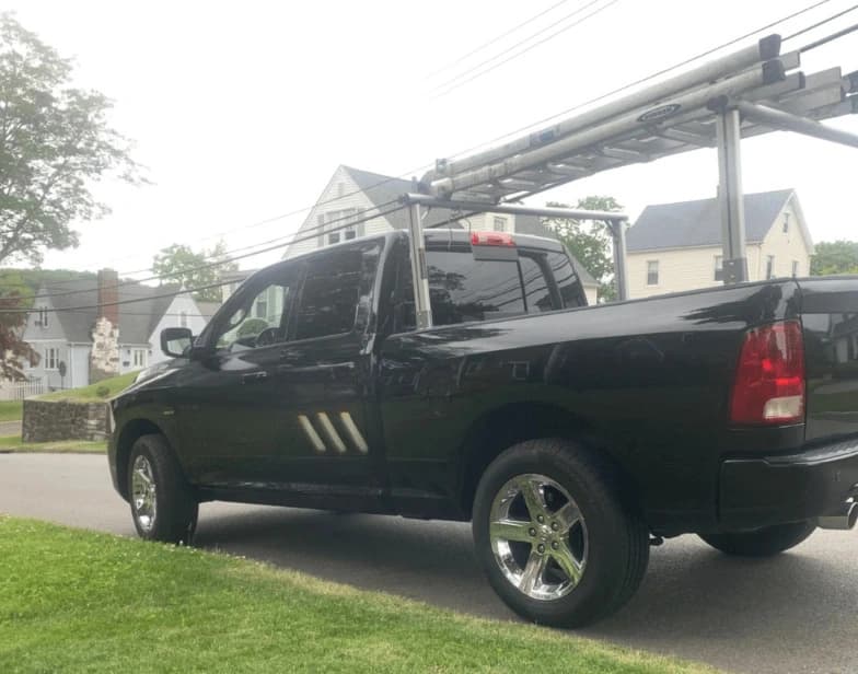 Fleet vehicle cleaning service being performed by Garfield Heights Power Washing in Garfield Heights